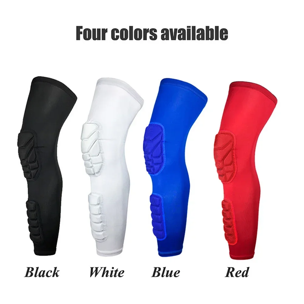 2Pcs Knee Calf Padded Leg Thigh Compression Sleeve Sports Protective Gear Shin Brace Support for Football Basketball Volleyball