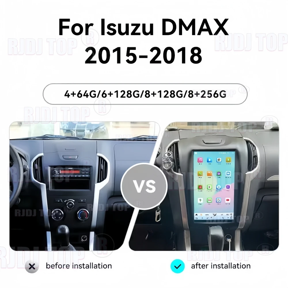 11.6 Inch For Isuzu D-MAX 2 2012-2018 Car Radio Android Auto Carplay Multimedia Video Player GPS Navigation Stereo Head Unit 5G