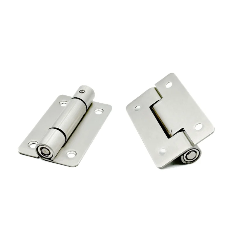 

20 шт. утолщенная пружинная петля из нержавеющей стали 304 для перегородки общественного туалета, самозакрывающаяся дверная петля