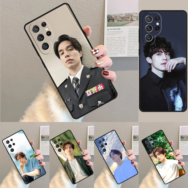 Cover For Samsung Galaxy S24 Ultra S21 S22 S8 S9 S10E Note 10 20 Plus FE S23 Korean actors Lee Dong Wook Phone case Coque