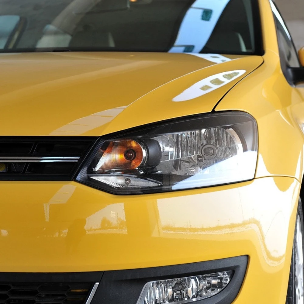 

Стеклянная крышка автомобильной фары для Volkswagen Polo 2011 2012 2013, линза из плексигласа, замена абажура, прозрачная линза для фар