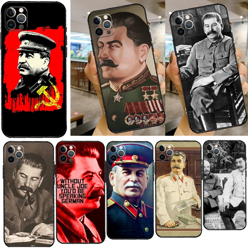 USSR Joseph Stalin For iPhone 14 13 Pro Max 12 mini 11 Pro Max 6 7 8 Plus XS XR XS Max SE 2020 Cover