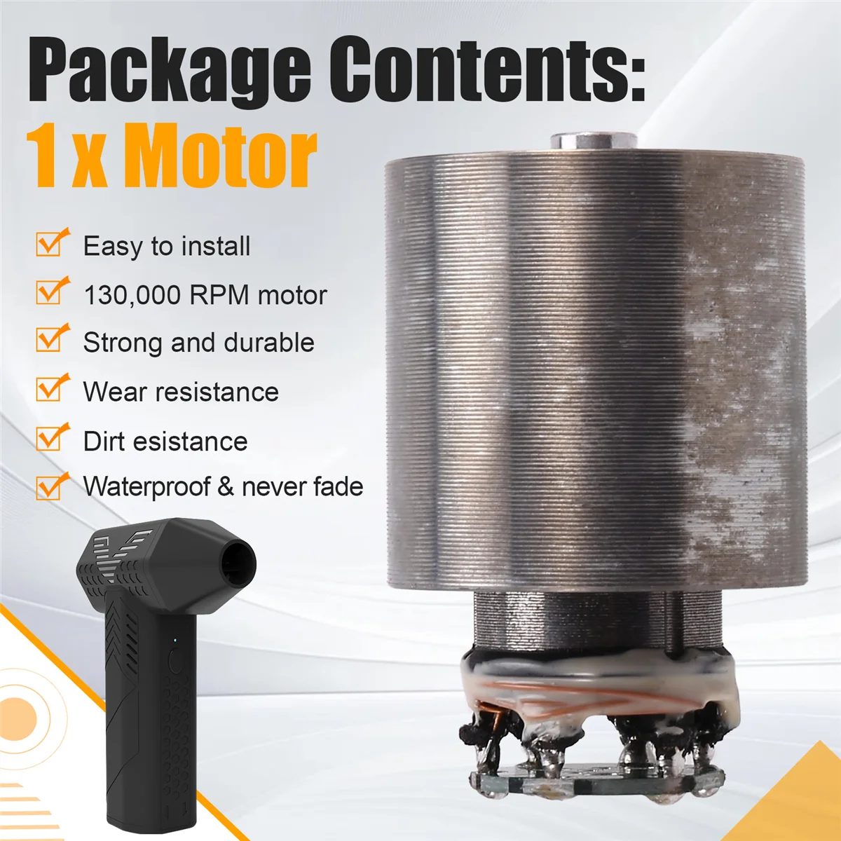 130000 RPM Brushless Motor Turbo Jet Fan Motor for Brushless Blower Violent Fan Brushless Motor