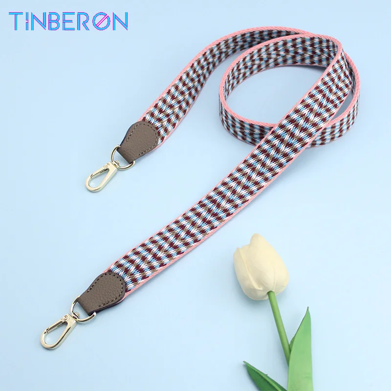 TINBERON Bag Straps Luxury Bag Accessories Shoulder Strap for Bag Canvas Women's Bag Purse Strap Replacement Shoulder Bag Straps