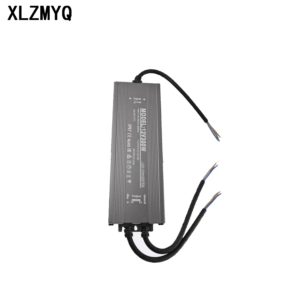 IP67 Waterproof Switching Power Supply 60W 100W 150W 200W 300W 400W AC 110V-265V to DC 12V 24V Lighting Transformers Adapter