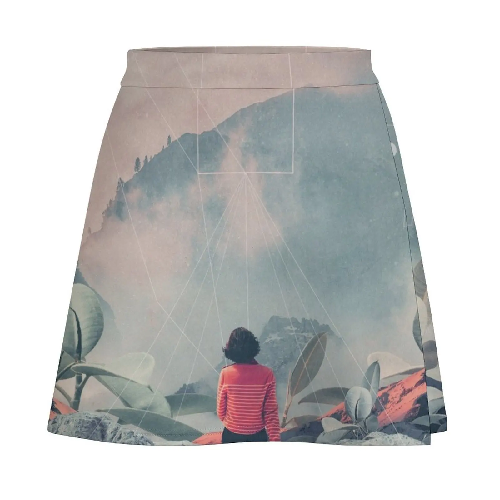 Lost in the 17th Dimension Mini Skirt Summer women's clothing women's clothing summer 2025 novelties Mini Skirt