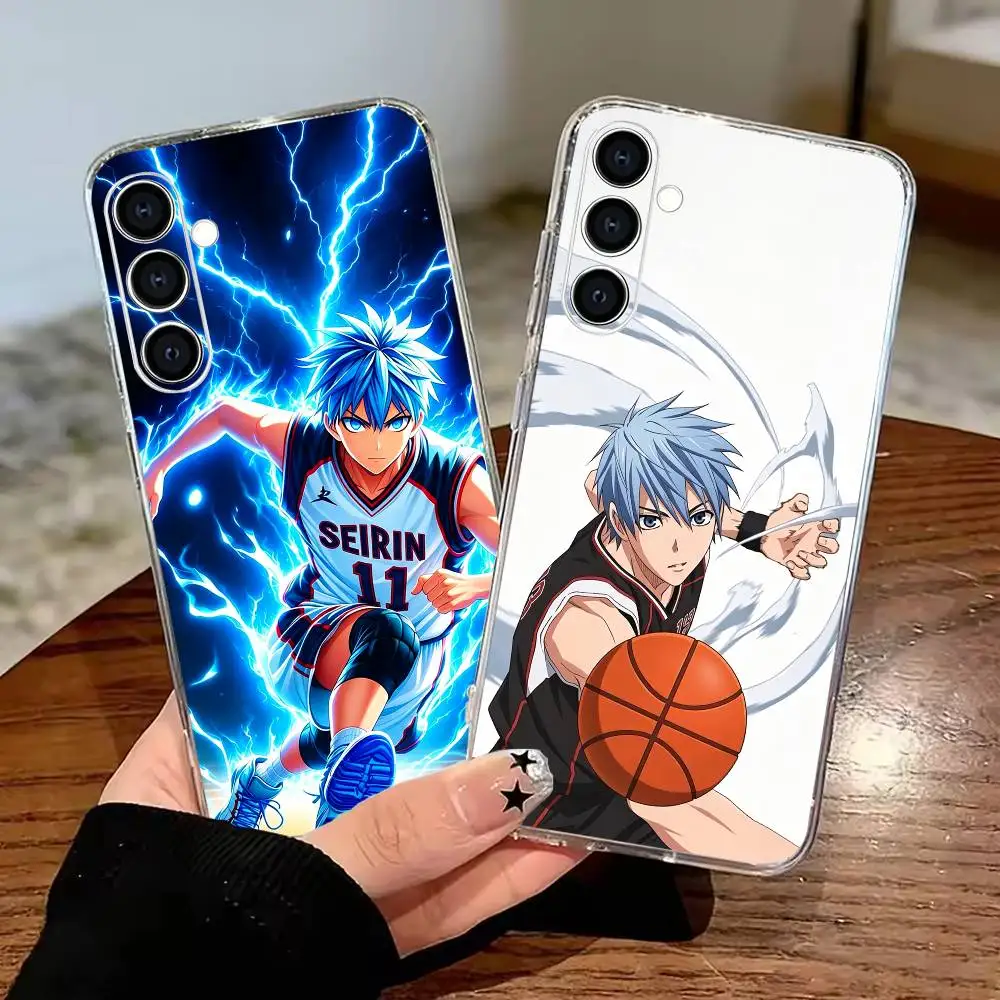 Epic anime K-Kuroko Phone Case for Samsung Galaxy A55 A06 A16 A26 A36 A56 A25 A35 A15 Transparent Flexible Cover