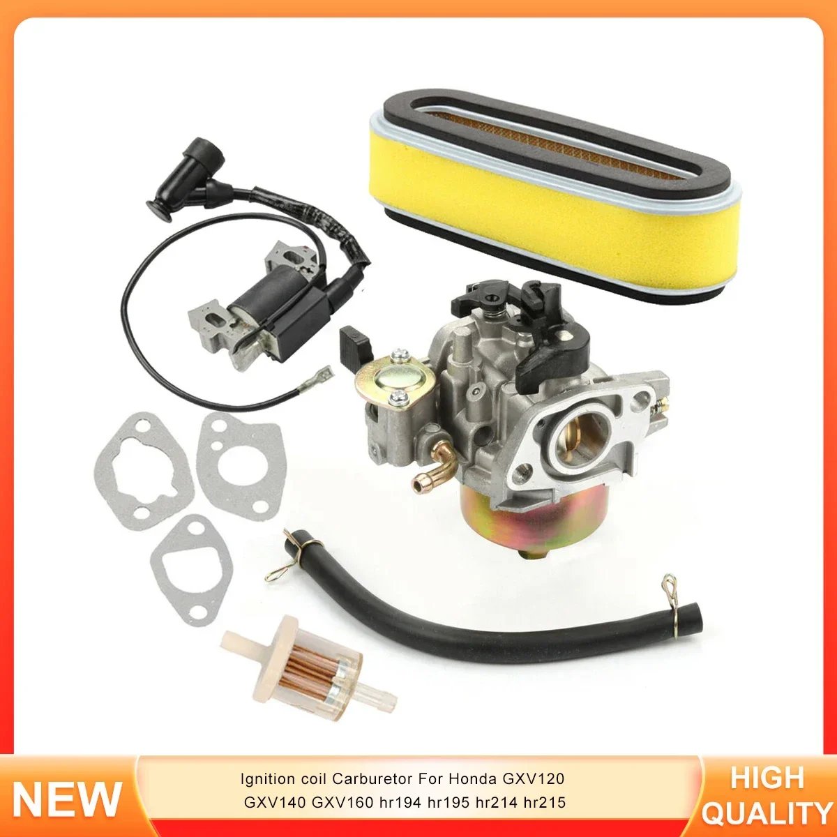 

Ignition coil Carburetor For Honda GXV120 GXV140 GXV160 hr194 hr195 hr214 hr215