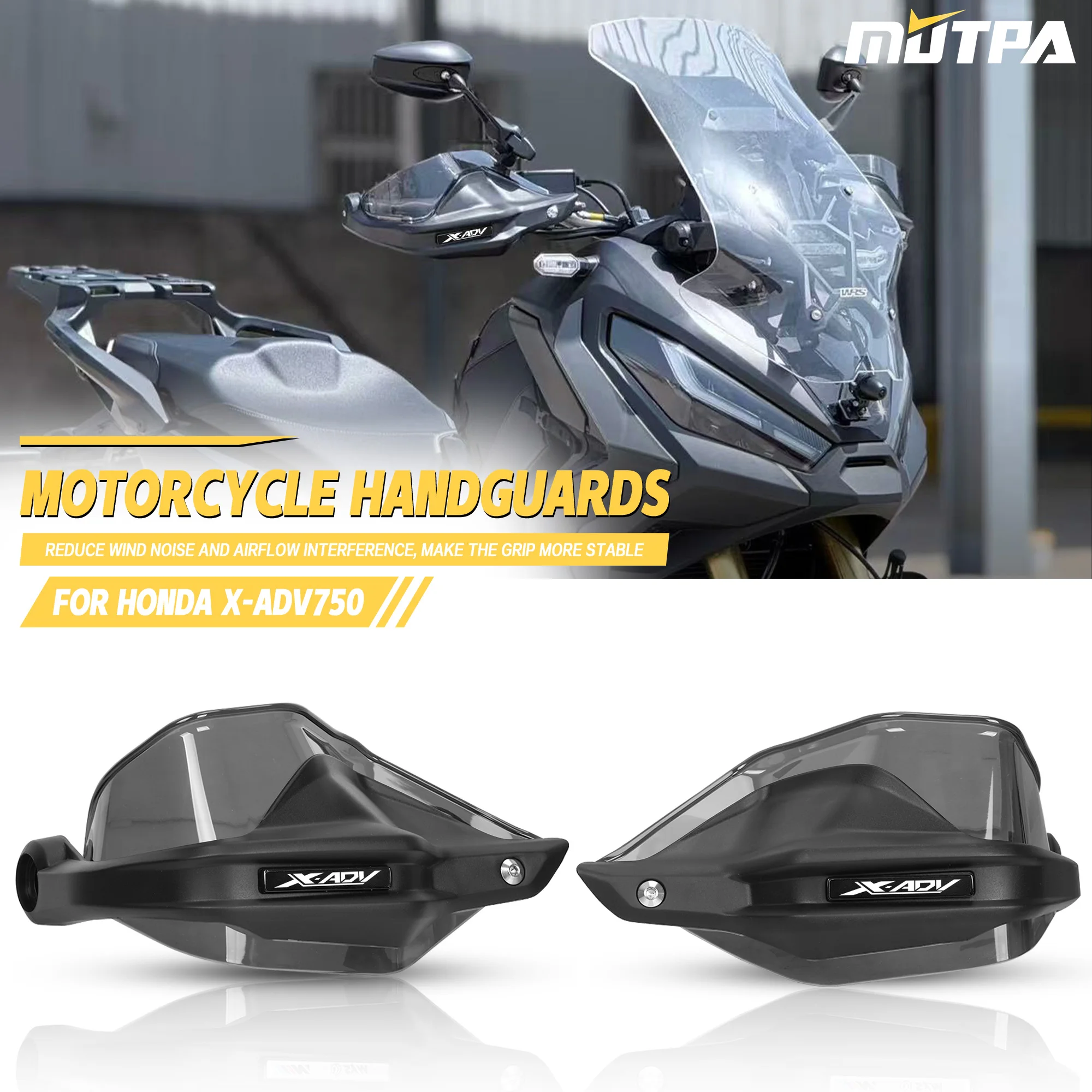 For Honda XADV 750 X-ADV750 Handguards Handlebar Guards Windshield Motorcycle XADV750 Handguards Handlebar Guards Protective