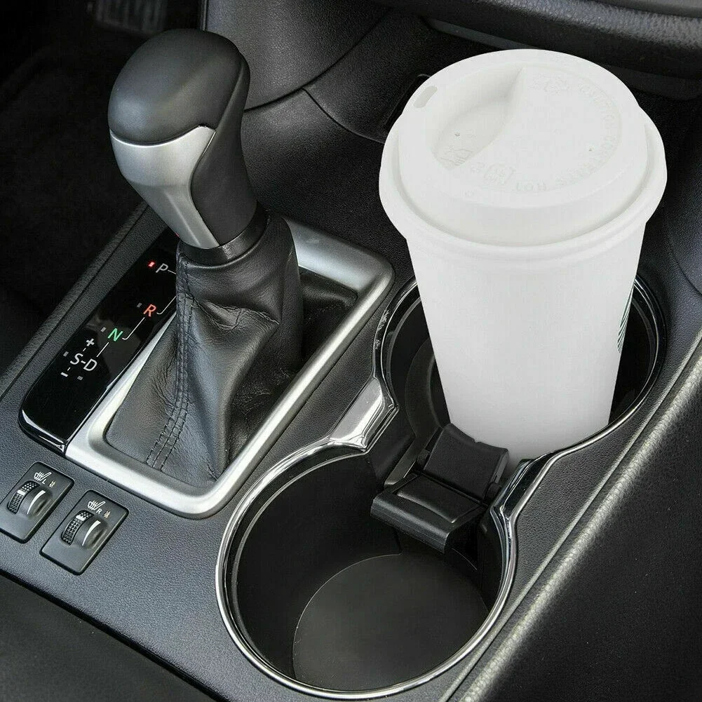 Car Cup Holder Insert Divider Bottle Cup Clamp Limiter for Toyota Highlander 2015-2020