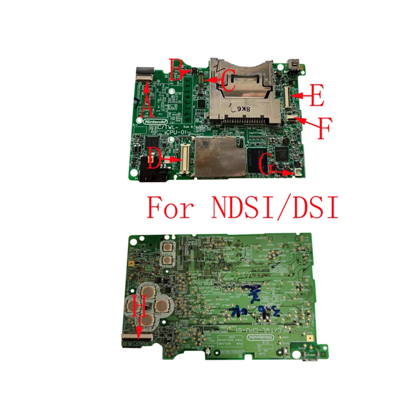 1-10 Stück Power-Taste Kamera Oben/Unten Netzwerk-Spielkarte LCD-Display Flexkabel FPC-Anschluss Stecker für Nintendo NDSI DSI