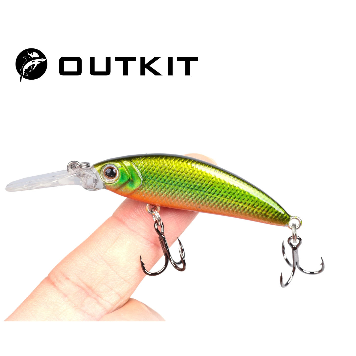 Outhit 1 pçs afundando minnow isca de pesca crankbait isca dura 6g8.5g10g isca artificial wobblers de pesca natação carpa para baixo