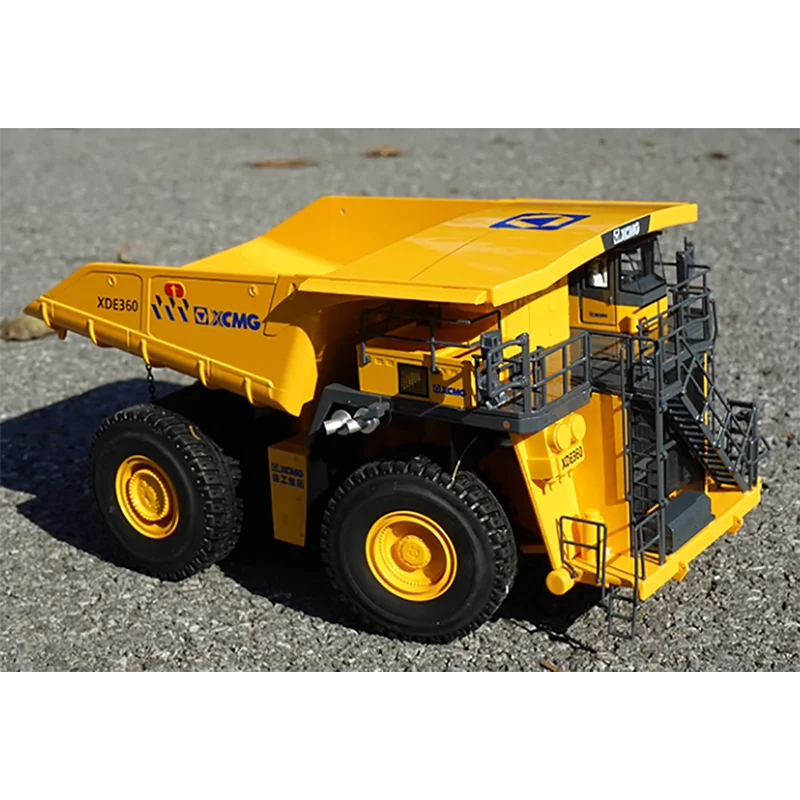 Diecast 1:50 Scale XCMG XDE360 Mine DUMP Mining Truck 1:50 Dump Truck Alloy Engineering Machinery Car Model Collection Toy Gift