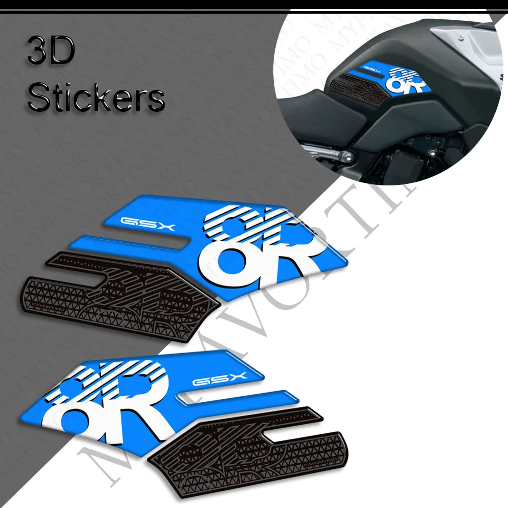

Motorcycle For GSX-8R GSX 8R GSX8R Tank Pad Side Grips Gas Fuel Oil Kit Knee Fairing Fender Stickers Protector 2024 2025