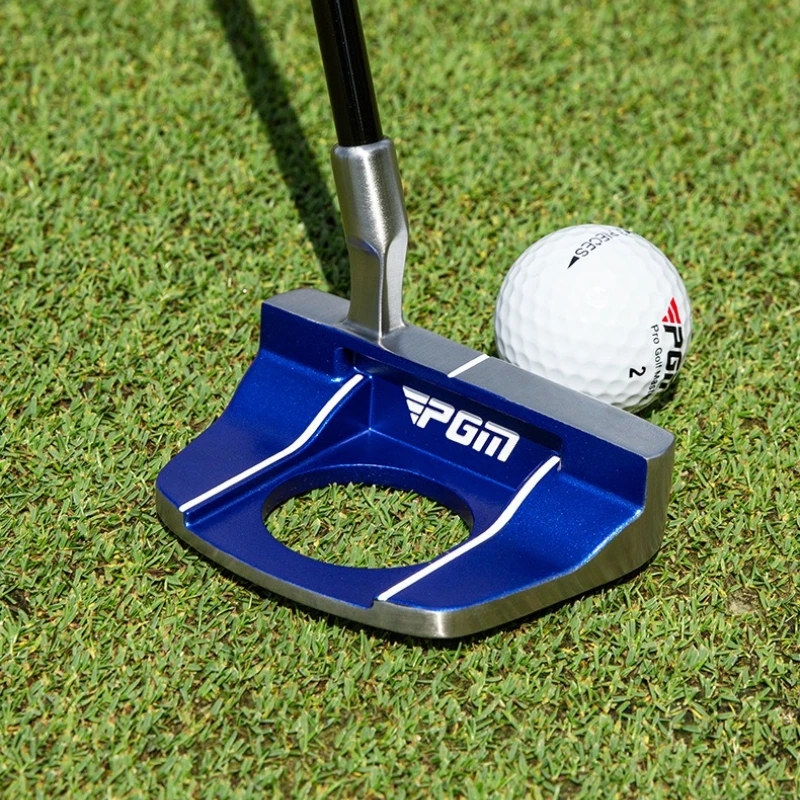PGM TUG078 Asta di spinta in piedi per mazza da golf con linea di mira e funzione di raccolta delle palline, inclusa la copertura della palla