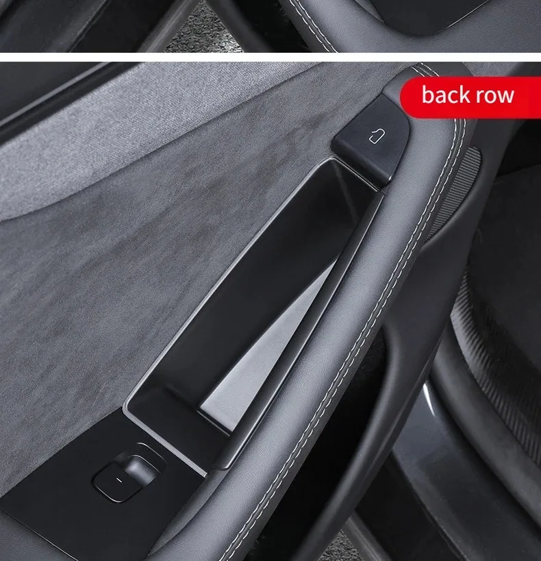 Auto-Türgriff-Aufbewahrungsbox für Tesla Model YL Juniper ABS Auto-Seitentürgriff-Aufbewahrungsfach Organizer Slot Case Zubehör – Detail 18