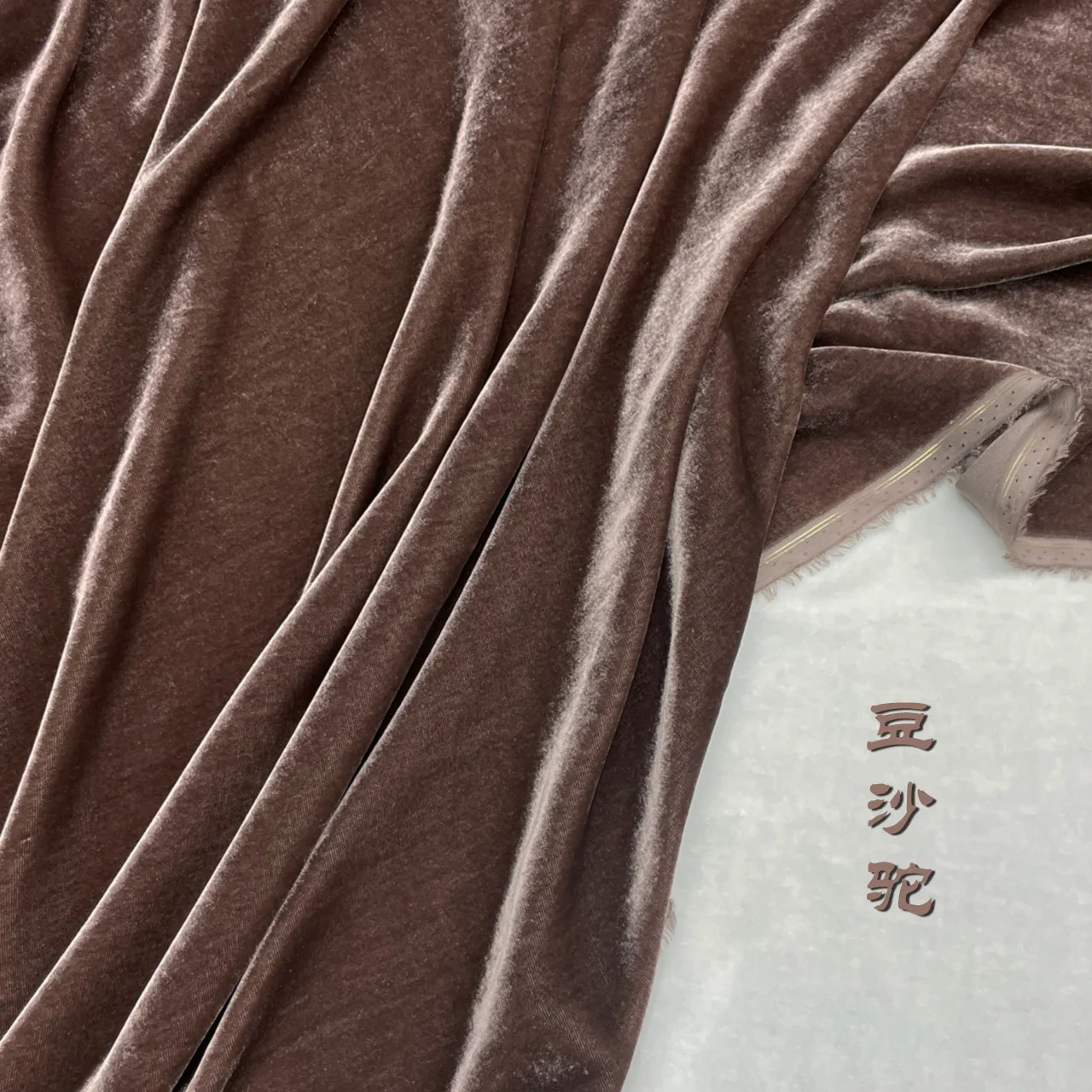 30 kleur Groothandel 100% Moerbei Zijde Joe Fluwelen Kleding Stof Trouwjurk Cheongsam Gewaad Doek Stof Op Maat Rood Geel