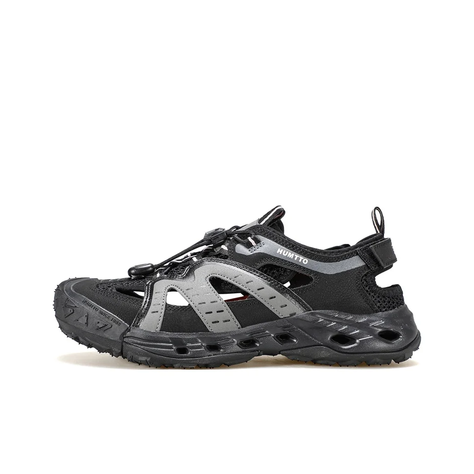 HUMTTO Fabric River Trekking Shoes Women's Chestnut Black 650221B-3