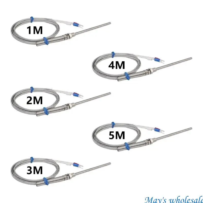 스테인레스 스틸 프로브 0-400 ℃ 온도 컨트롤러 센서 K 타입 열전대 448a