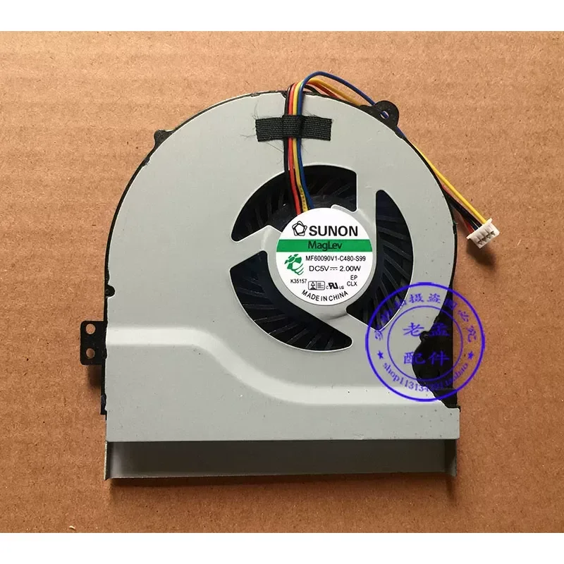 for ASUS Y581C Y581L X552EP X550LC Y481C Y481L Notebook CPU Cooling Fan Heatsink