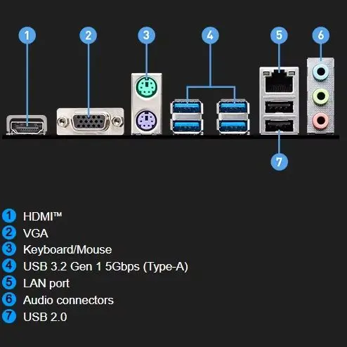 La scheda madre MSI PRO B650M-E supporta i processori desktop AMD Ryzen serie 9000/8000/7000, presa di memoria DDR5 AM5