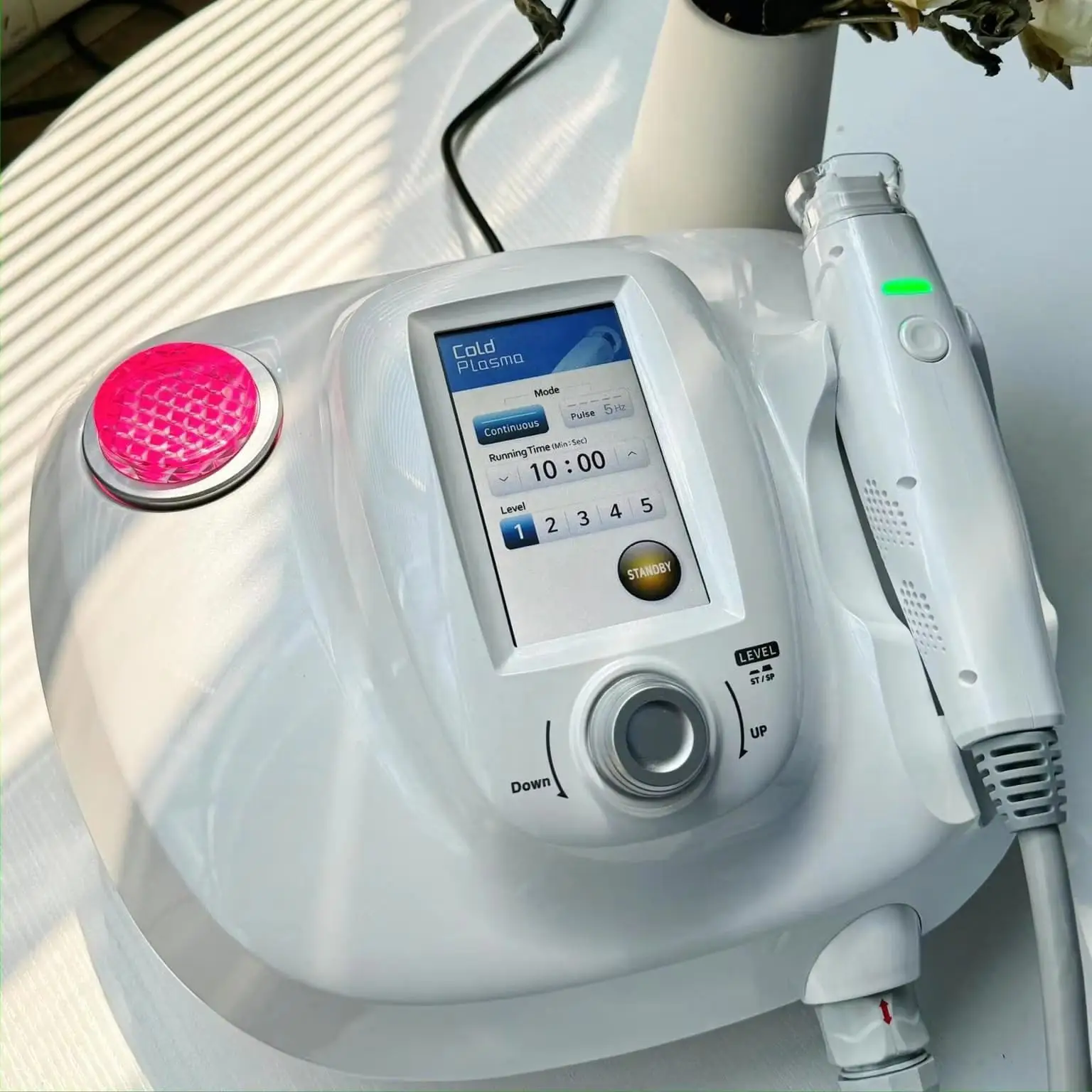 Cold Plasma Fusionable Plasma Pen Cold Jet Scalp Professional Improve Fine Lines Jet Plasma System  Beauty Machine