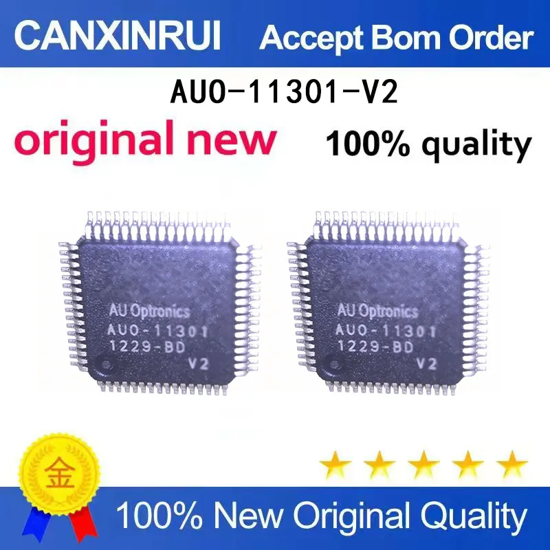 

(5-100 Pieces) New stock AUO-11301-V2 QFP