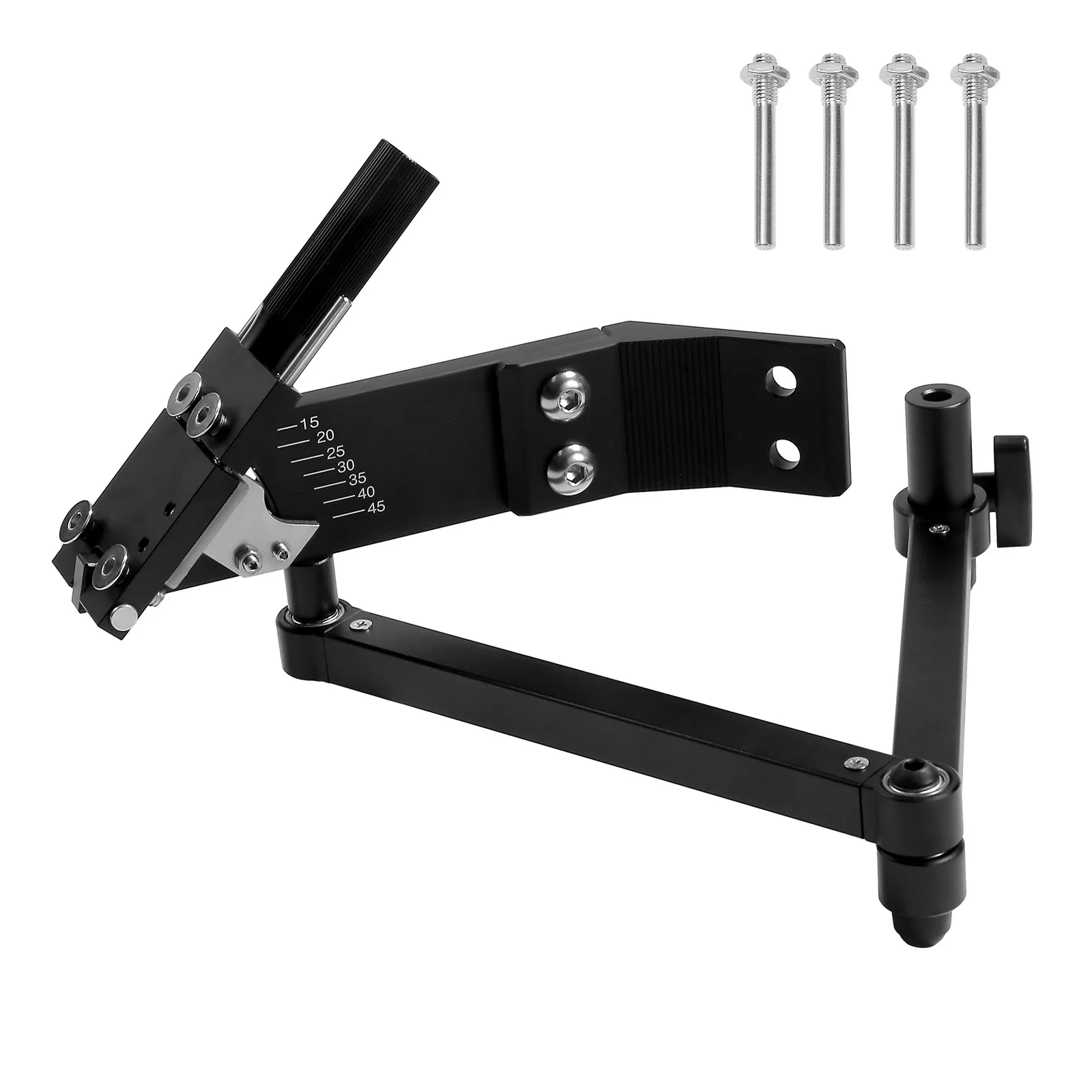 SucceBuy Lawn Mower Blade Sharpener 15° - 45° Adjustable Lawnmower Blade Sharpening Tool Compatible with Most Angle Grinders