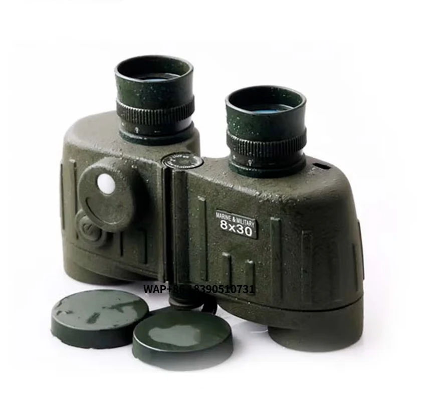 

8x30 Digital Compass Binoculars with Night Vision Waterproof Design for Stargazing Astronomy Telescope for Outdoor Activities