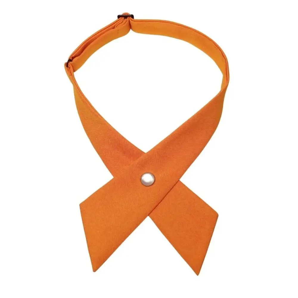 High Quality Removable Cross Bowtie Polyester JK Uniform Decor Cross Bow Ties Apparel Accessories Neck Collar