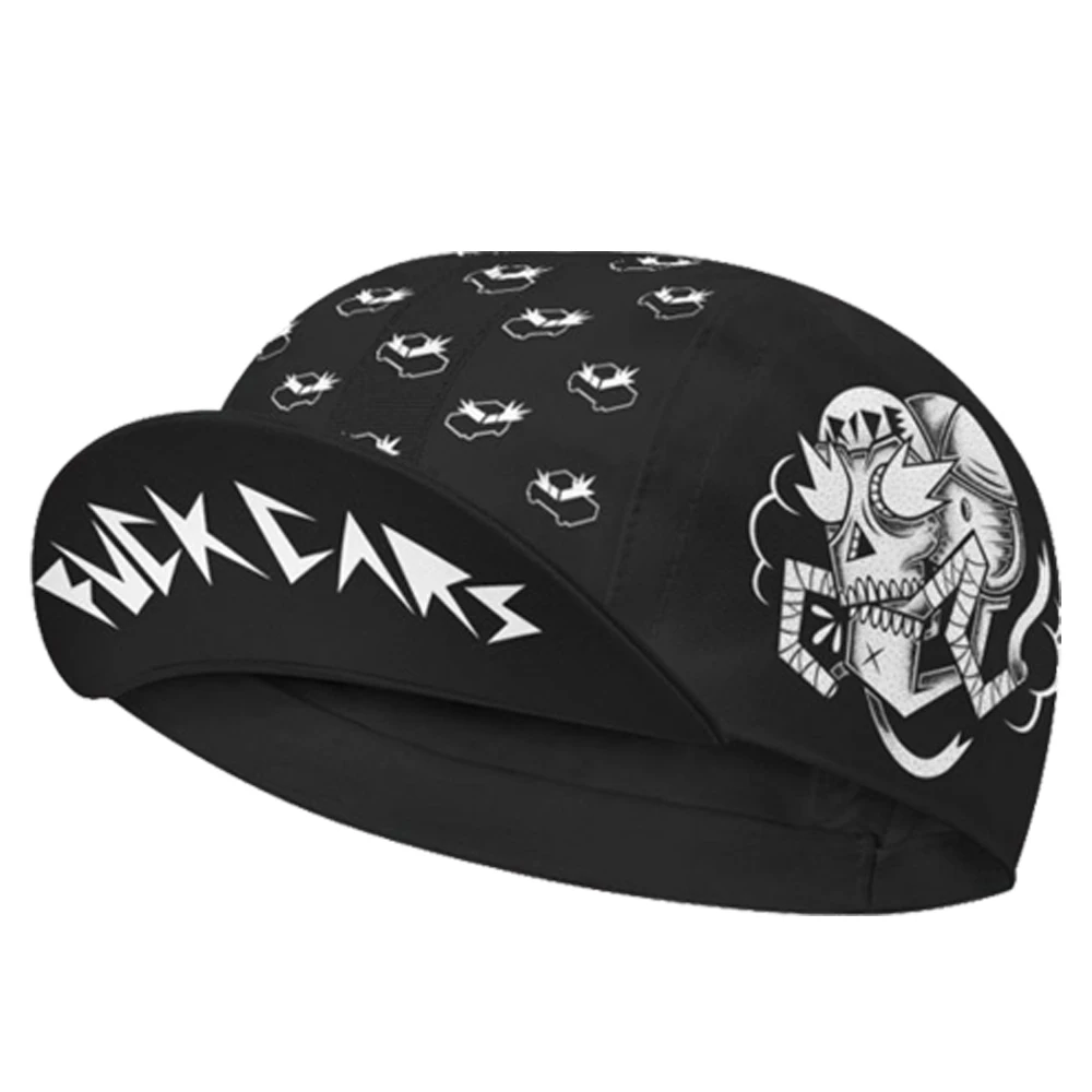Retro Black Cycling Caps Mountain Riding Bike Hats Breathable And Quick Drying
