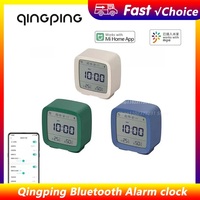 Xiaomi Qingping Cleargrass Bluetooth Smart Alarm Clock Temperature Humidity Display LCD Screen Adjust Night light For Mihome APP