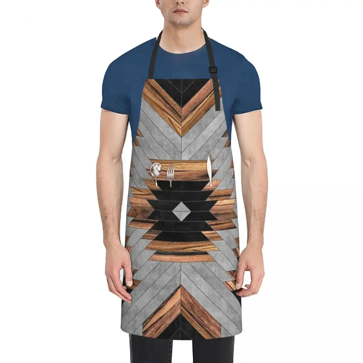 

Urban Tribal Kitchen Apron for Woman Men Chef Work Apron for Grill Restaurant Cafes Studios Waterproof