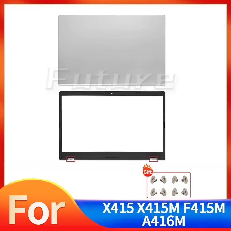 

Laptop Accessorie For X415 X415M X415J F415M LCD Back cover/Bezel Replacement Housing Case