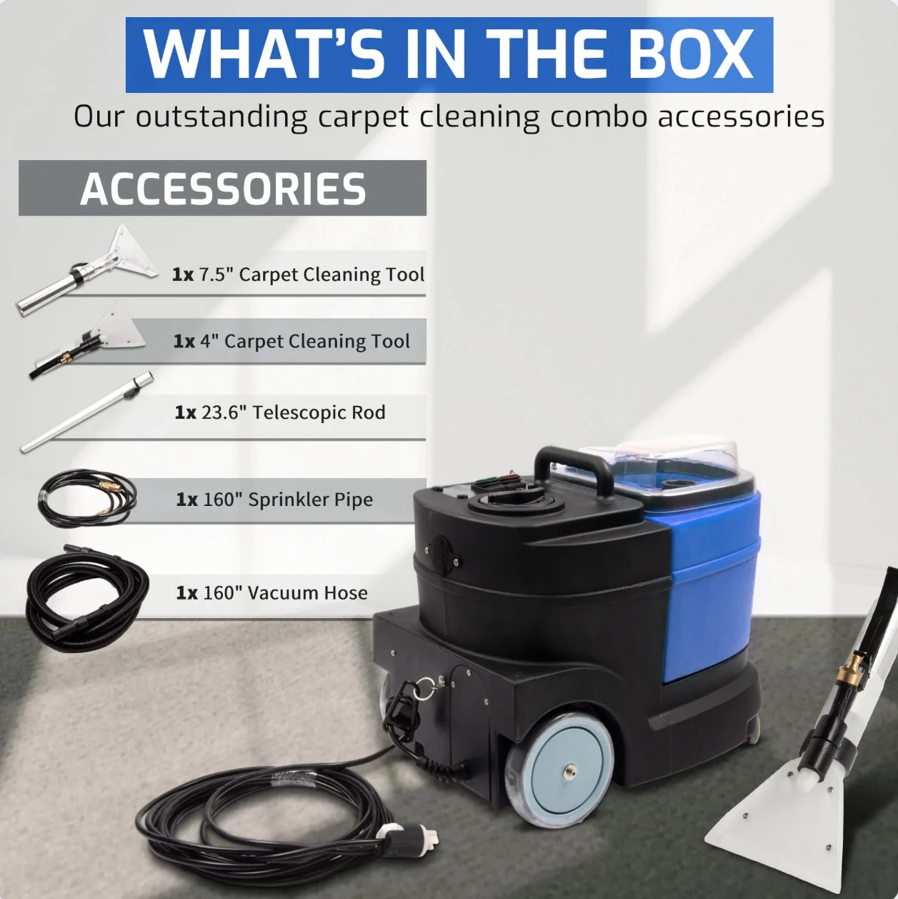 CP-3S High Pressure China Carpet Steam Cleaning Machine Carpet Steam Cleaner