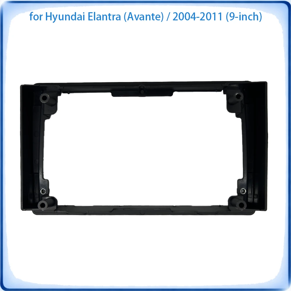 Car Radio Fascia Frame For Hyundai Elantra Avante 2004-2011 9 inch Wiring Harness Power Cable Car Accessories Plug & Play