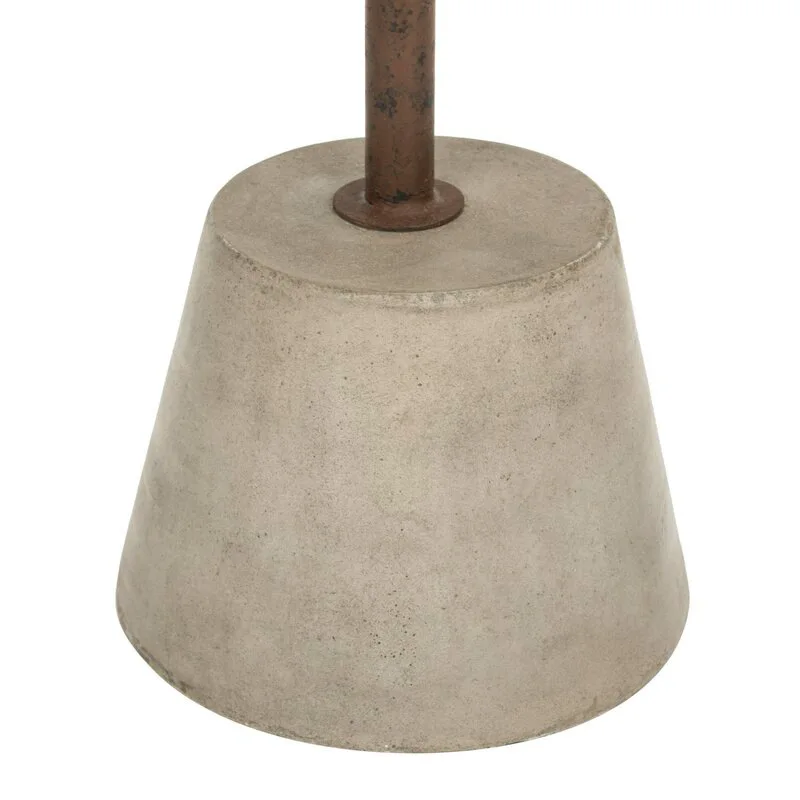 Rak mantel antik dari lantai ke langit-langit