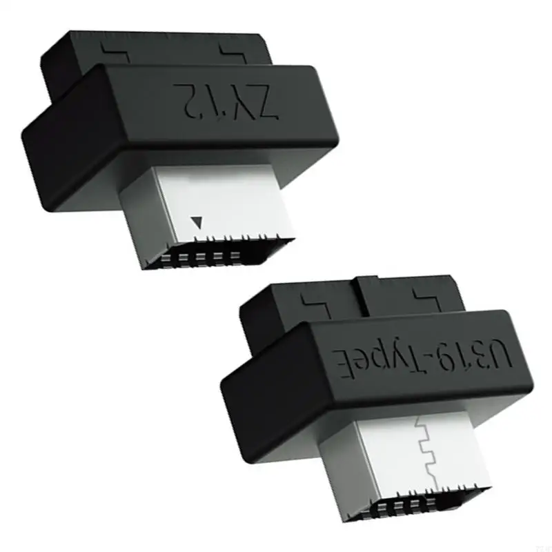 Space Efficient USB3.0 Type E Adapters for 19Pin 20Pin Conversion in Builds 77JC