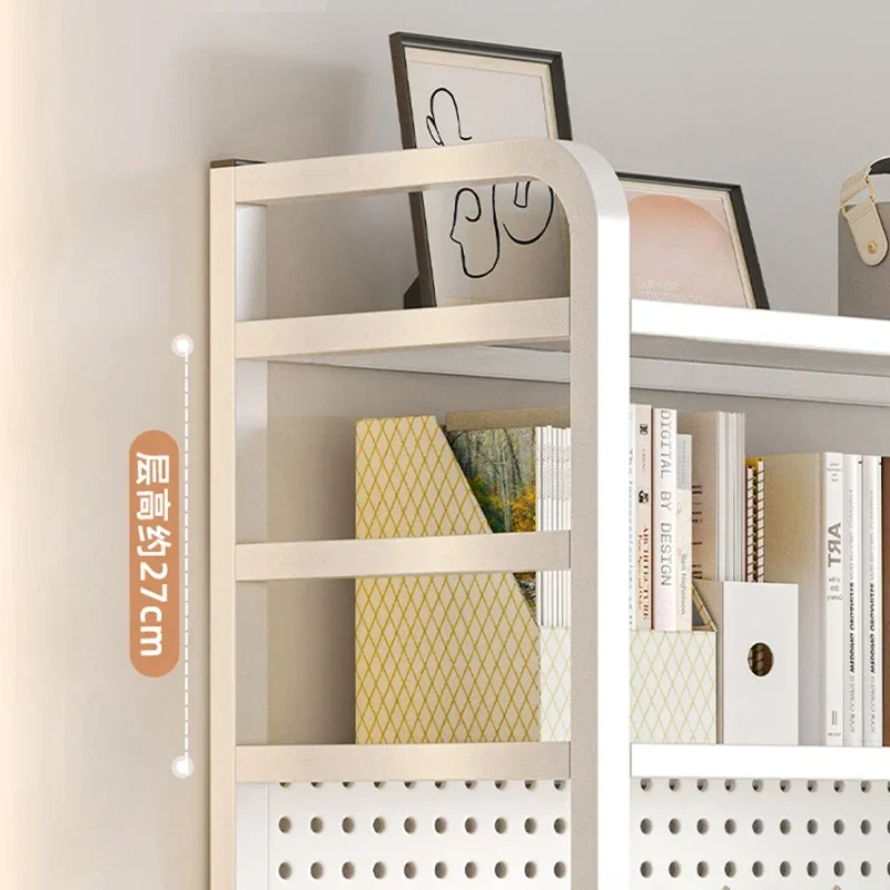 Metal Storage Shelf Desktop Bookshelf Storage Decoration Computer Desk Gaming Display Shelf Estanteria Home Furniture