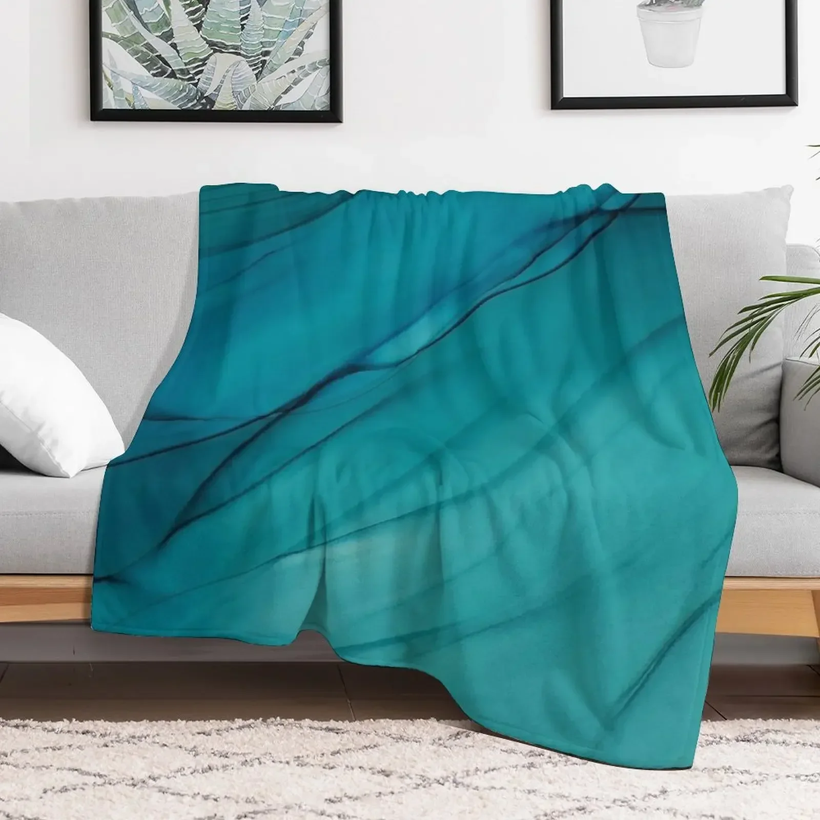 Ripple Relapse Throw Blanket Decorative Throw sofa bed Flannels Decorative Beds Blankets