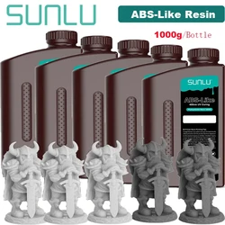 SUNLU Standard Resin/ABS Like/Water Wash/14K Standard Resin 5KG 1KG/Bottle 405nm UV Resin 3D Printing For LCD 3D Printer