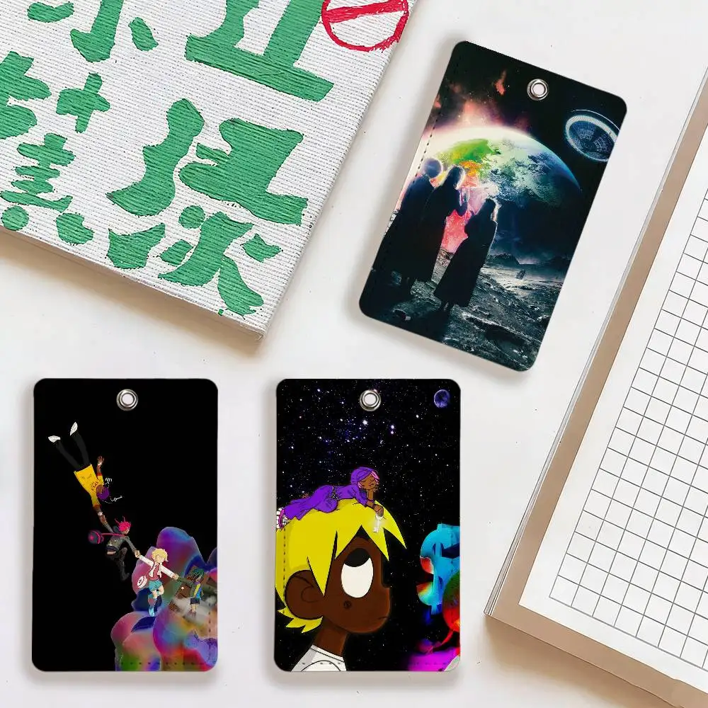 

Держатель для карт в стиле хип-хоп (L-Lil U-Uzi V-Vert), брелок-шнурок для ключей, аксессуар для кредитных карт и удостоверений личности, подарок