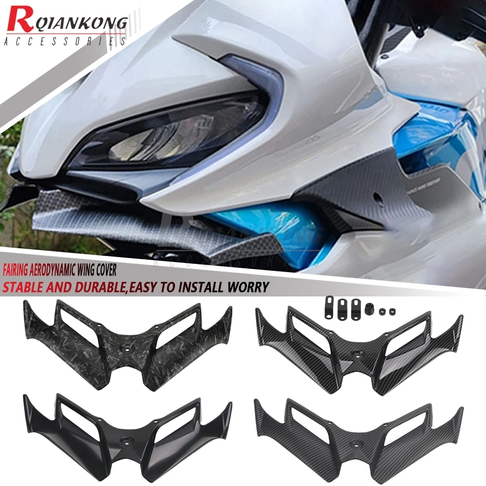 

Motorcycle Front Spoiler Fairing Winglet Aerodynamic Wing Cover For CF MOTO 250SR 300SR 250 SR ABS/MY22 2019 2020 2021 2022 2023