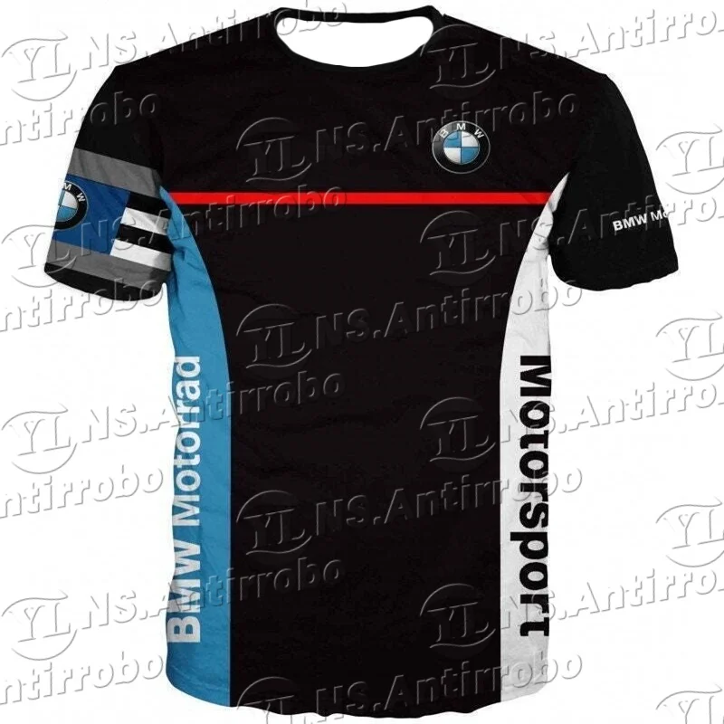 

BMW Men's T-shirt 2025 Summer Short-sleeved Motorcycle Brand Racing New Fast-drying Comfortable Casual Loose Fashion Breathable