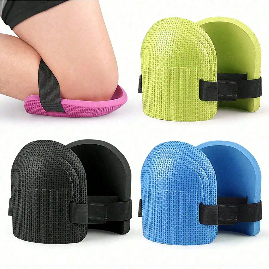 

Утолщенные наколенники для садоводства, подходят для строительства, авторемонта, противоскользящие текстурированные наколенники из ЭВА, для работы на плитке и полу