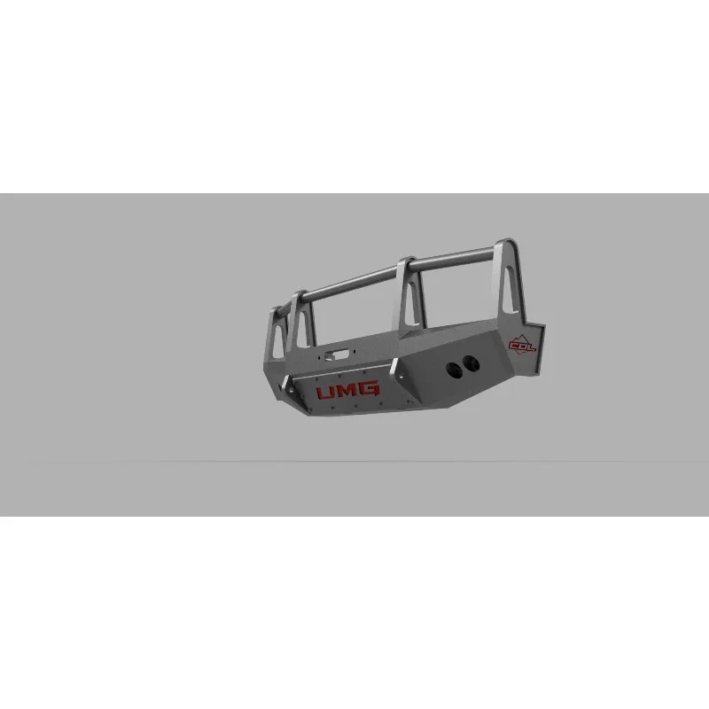 CROSSRC Unimog NT4 NT6 1/10 Model Car Australian Style Large Bull Bar Front Bumper Upgrade Modification Parts Already Installed