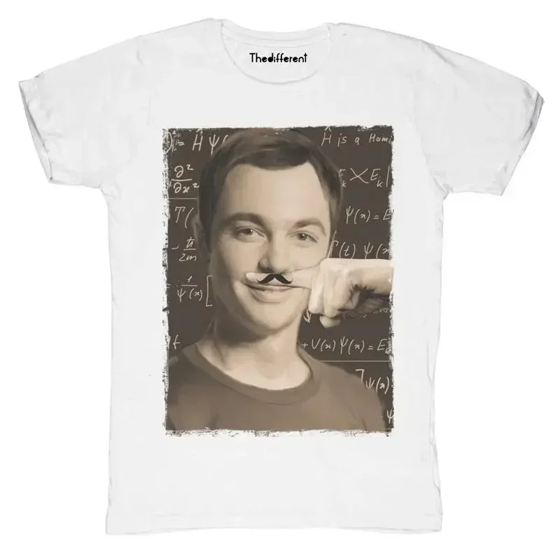 New T shirt Blaze Man Funny Sheldom Mustache Idea