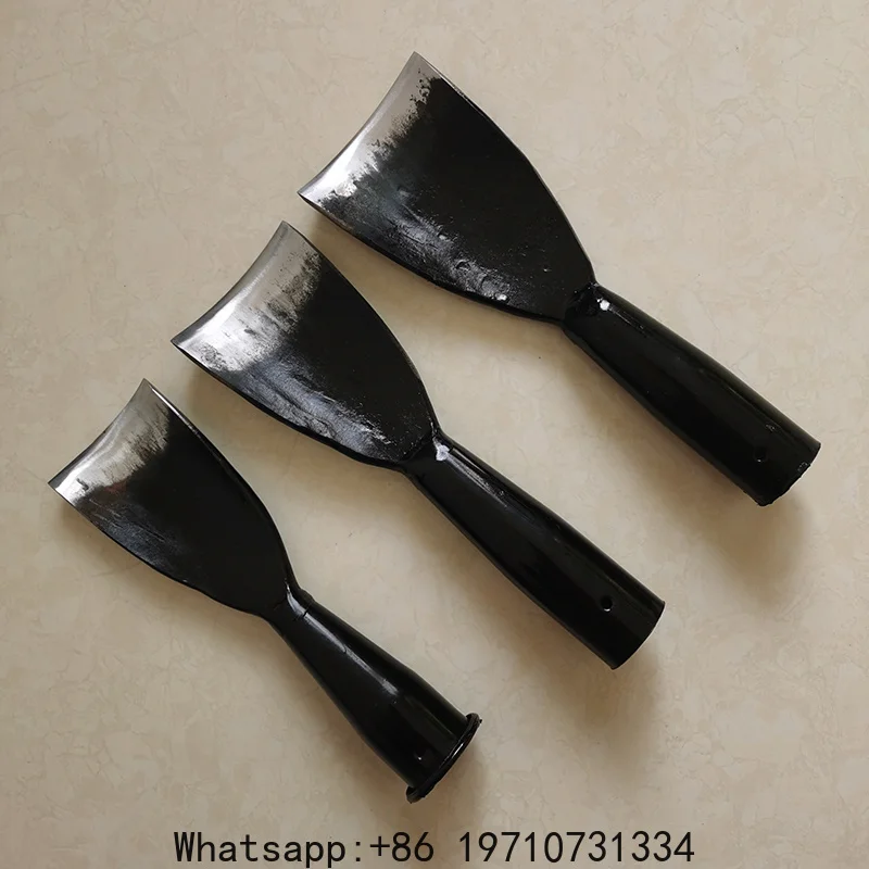 

High Carbon Steel round Bee Bucket Tool Half Circle Shovel with Pants Tree Hole Digging Spade Gardening Equipment Iron Blade