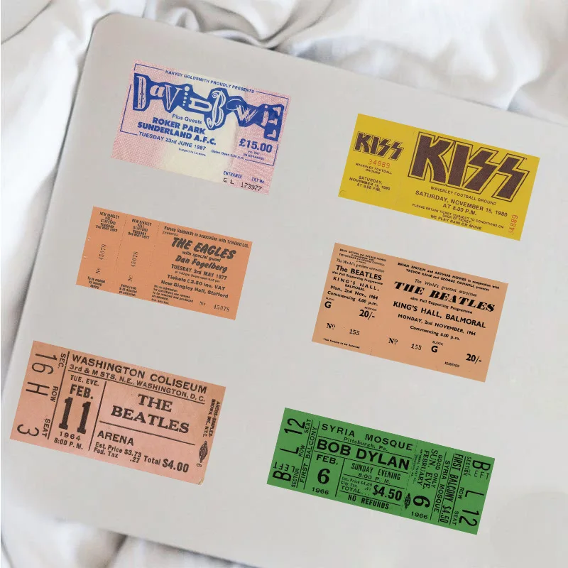 55 قطعة تذكرة ريترو الإنجليزية الإبداعية الكتابة على الجدران ملصقات DIY بها بنفسك الأمتعة المتكلم كوب ماء دفتر التسمية ملصقات مقاومة للماء