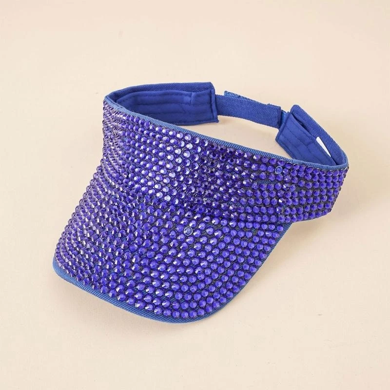 الصيف لامعة الراين قناع قبعة ل قبعة واقية من الشمس فارغة قبعة بيسبول قابل للتعديل ظلة للرقص الهيب هوب ارتداء اليومي